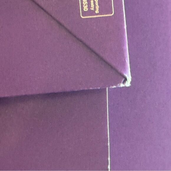 Liberty of London Shopping Bag - Purple‎ & Gold set of seven - Picture 10 of 12